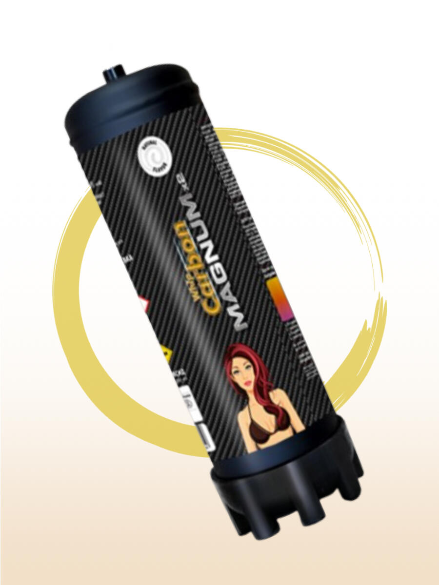 Сертифицирана бутилка Carbon Magnum Whip 1100g с подарък балони и безплатна доставка за София, Пловдив, Банско и Черноморието.